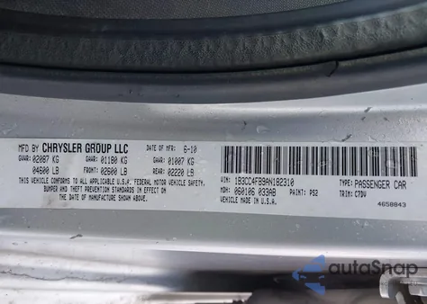 2010 Dodge Avenger Sxt from USA, damaged, VIN 1B3CC4FB9AN182310